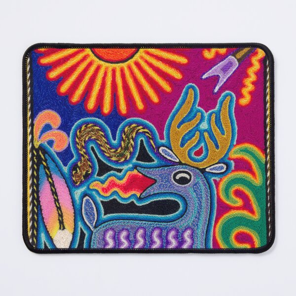 Item preview, Huichol blue deer designed and sold by aramara-huichol.