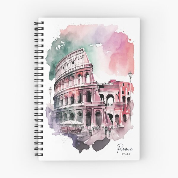 Item preview, Rome Italy Colosseum Watercolor designed and sold by artra-shop.