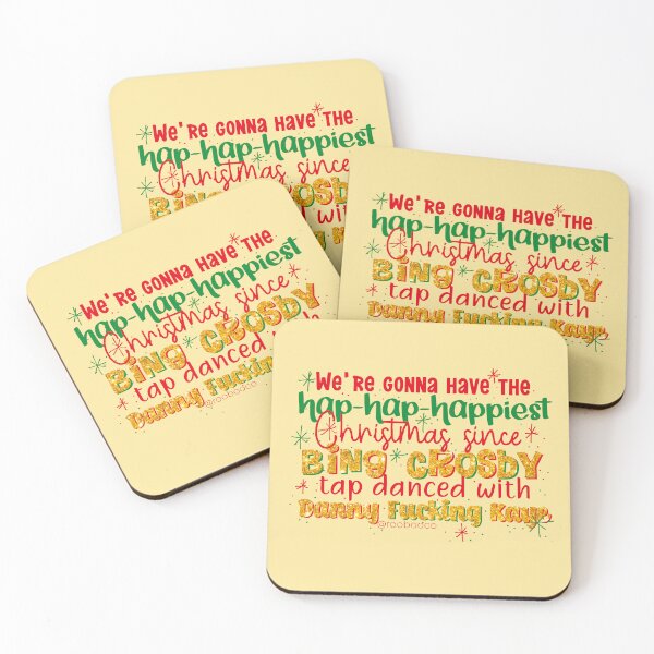 Item preview, Hap Hap Happiest Christmas designed and sold by RooBooCo.