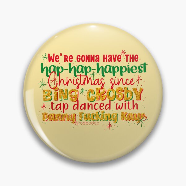 Item preview, Hap Hap Happiest Christmas designed and sold by RooBooCo.