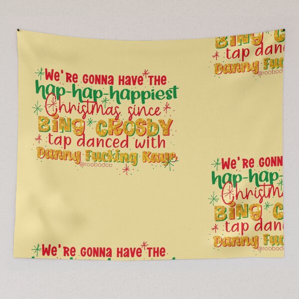 Item preview, Hap Hap Happiest Christmas designed and sold by RooBooCo.