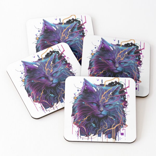 Item preview, Get the set of Lulu the Cat stickers designed and sold by MO-RO.