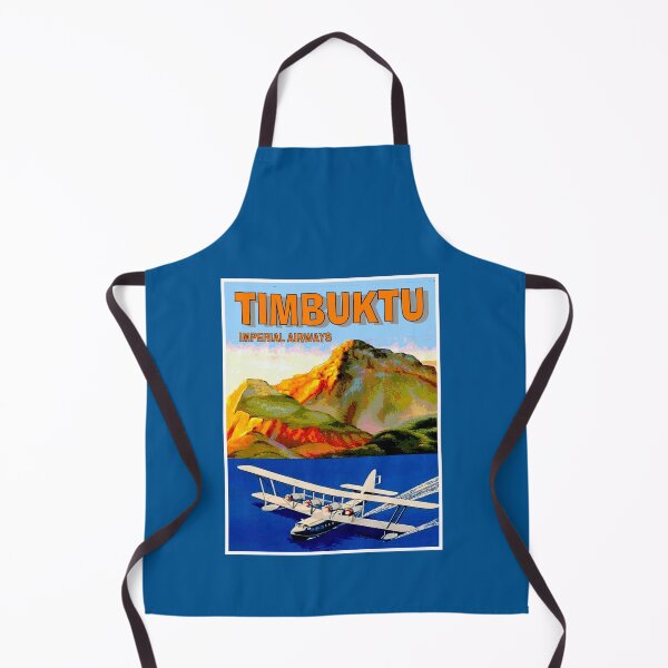 Item preview,  IMPERIAL AIRWAYS : Vintage Fly To Timbuktu Travel Advertising Print designed and sold by posterbobs.