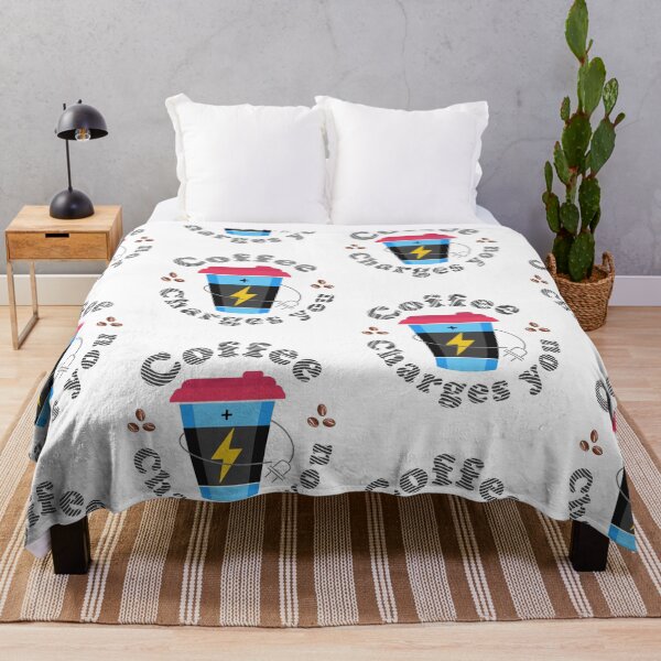 Item preview, Funny Quote Cute Slogan | Coffee Charges You designed and sold by trendparrot.