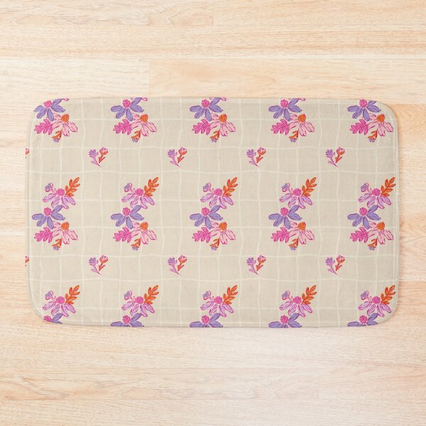 Item preview, Wobbly Stripes & Coneflowers designed and sold by Laura Jane Kirton.