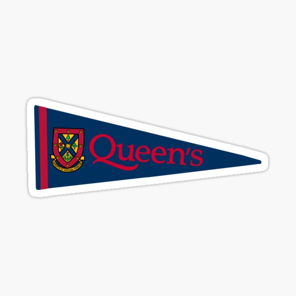 Vista previa del artículo con la obra «Bandera de la Universidad de Queens», diseñado y vendido por vive aitchison.