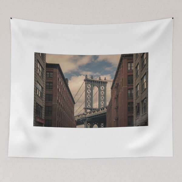 Item preview, Manhattan Bridge from Brooklyn Street designed and sold by Kenny Ingle.