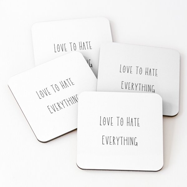 Item preview, Love To Hate Everything designed and sold by erion-store.