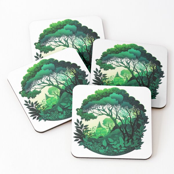 Item preview, Mystic Green Woods designed and sold by BoomGraf.