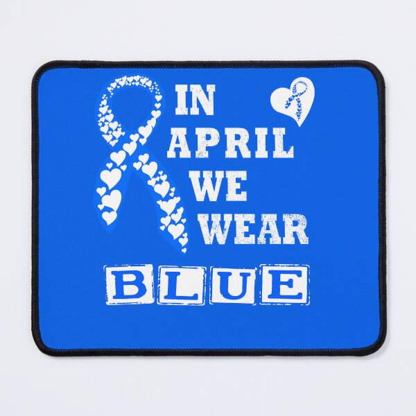 Item preview, In April We Wear BLUE designed and sold by Deco-Design.