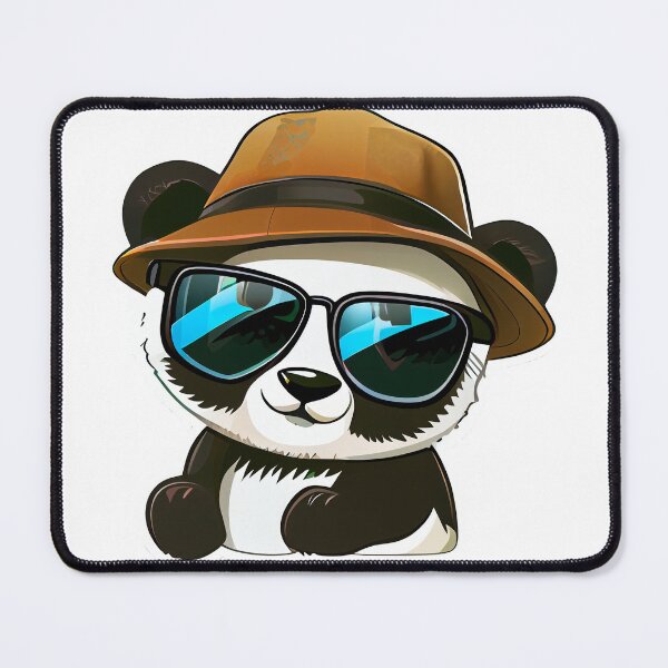 Item preview, Cute Cool Panda Sticker designed and sold by Revjock.