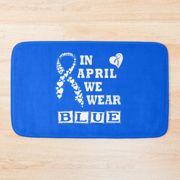 Item preview, In April We Wear BLUE  designed and sold by Deco-Design.
