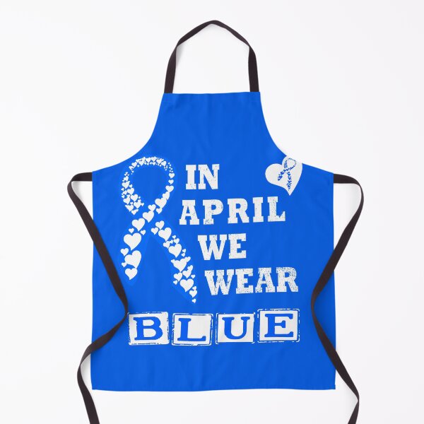 Item preview, In April We Wear BLUE  designed and sold by Deco-Design.