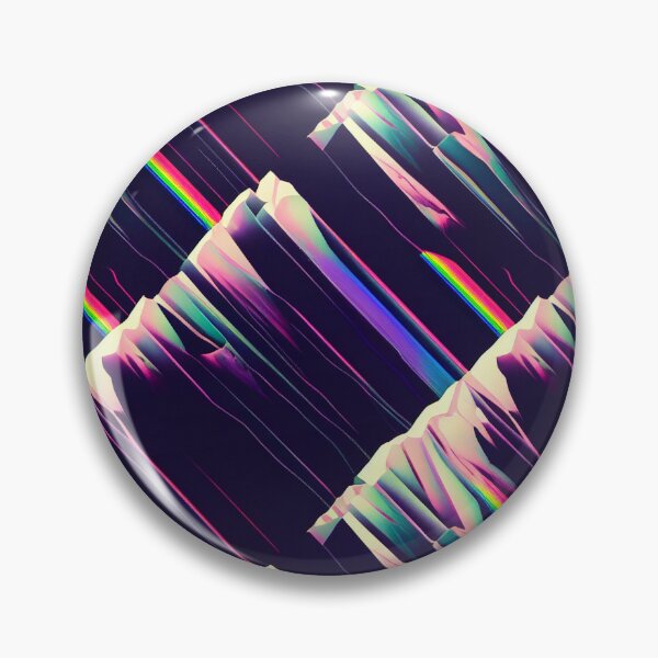 Artikelvorschau, TV Screen Glitch - Broken 80s VHS Glitching Pattern entworfen und verkauft von Fine Prints.