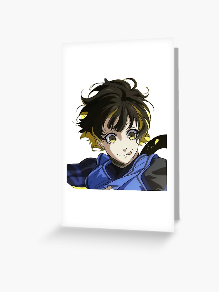 BACHIRA, MEGURU - Blue Lock Greeting Card for Sale by ANIME Lover