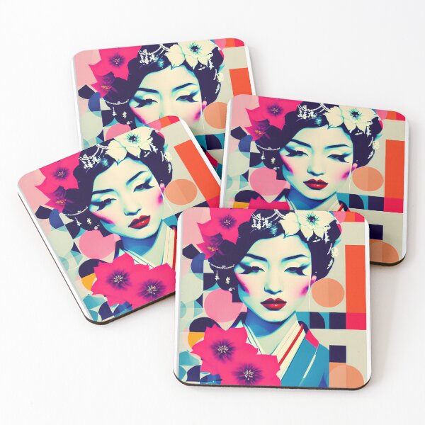Item preview, Color pop geisha designed and sold by Bernd Friese.