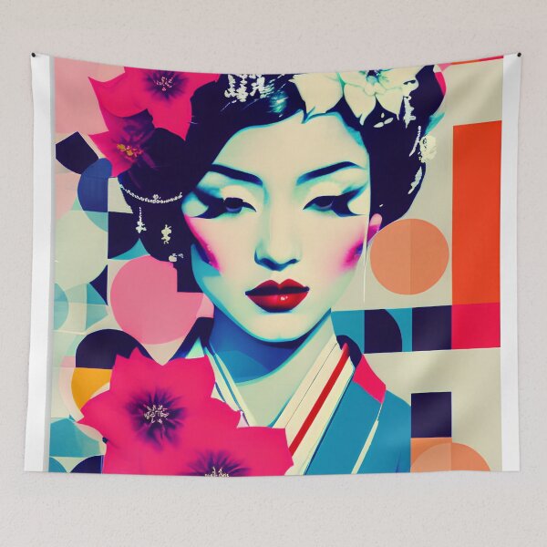 Item preview, Color pop geisha designed and sold by Bernd Friese.