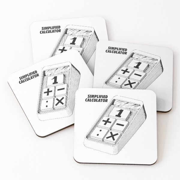 Item preview, Simplified Calculator - Jacques Carelman designed and sold by ungooman-.