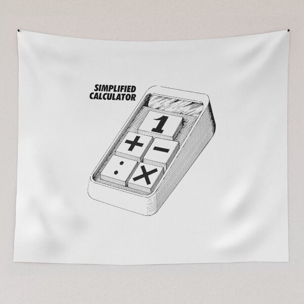 Item preview, Simplified Calculator - Jacques Carelman designed and sold by ungooman-.
