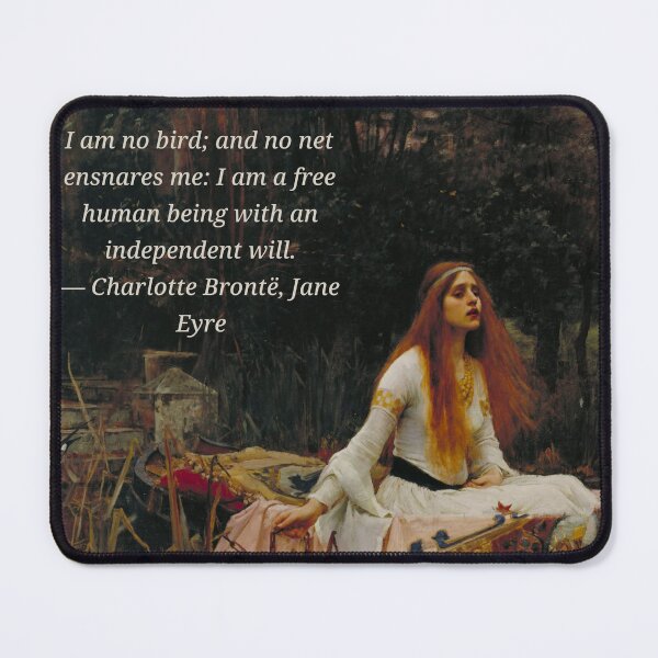 Item preview, Charlotte Bronte Quote designed and sold by Classicambience.