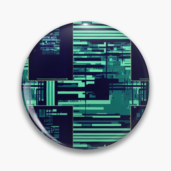 Artikelvorschau, TV Screen Glitching - Broken 80s VHS Glitch Pattern entworfen und verkauft von Fine Prints.