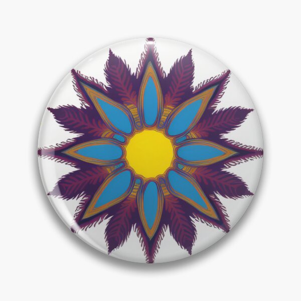 Aperçu de l'œuvre Fleur de mandala créée et vendue par liquify21.