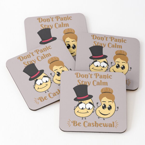 Item preview, Don't Panic, Stay Calm, Be Cashewal designed and sold by emoney14.