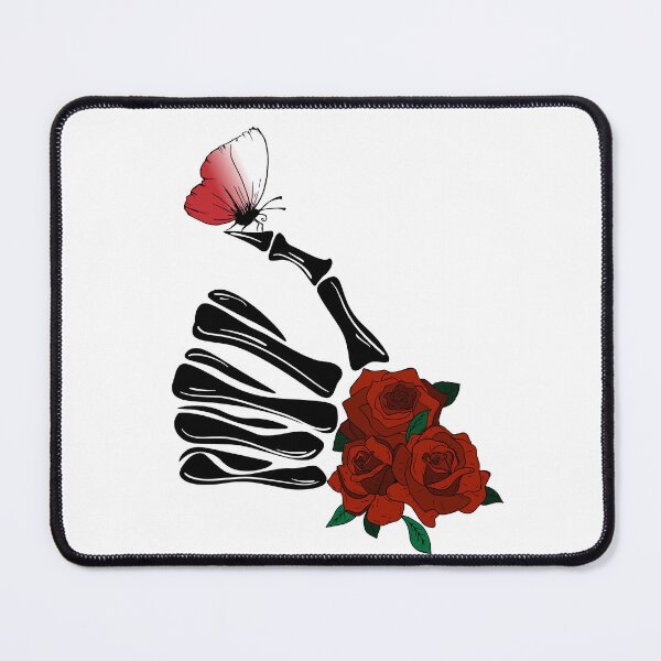 Item preview, bones and botany - skeleton and flowers designed and sold by mery-space.