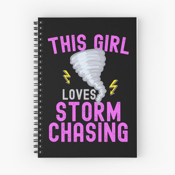 Item preview, This Girl Loves Storm Chasing Funny Storm Chaser Tornado Lover designed and sold by SharpThreadZ.
