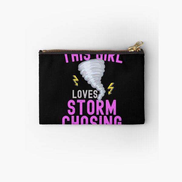 Item preview, This Girl Loves Storm Chasing Funny Storm Chaser Tornado Lover designed and sold by SharpThreadZ.