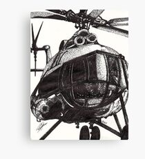Helicopter Canvas Print