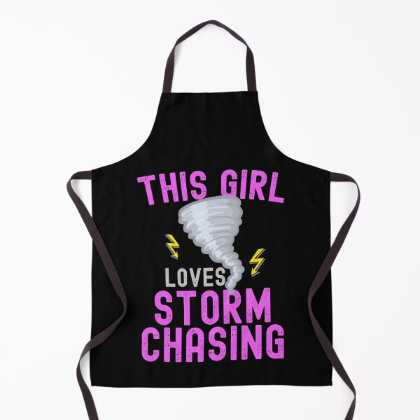 Item preview, This Girl Loves Storm Chasing Funny Storm Chaser Tornado Lover designed and sold by SharpThreadZ.