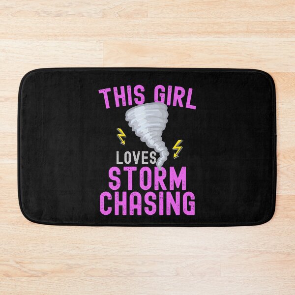 Item preview, This Girl Loves Storm Chasing Funny Storm Chaser Tornado Lover designed and sold by SharpThreadZ.