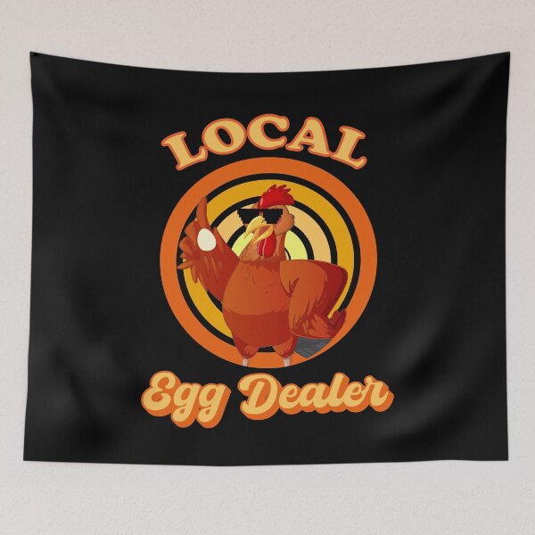 Item preview, Support Your Local Egg Dealer Funny Chicken Egg Farmer designed and sold by Raiko-art.