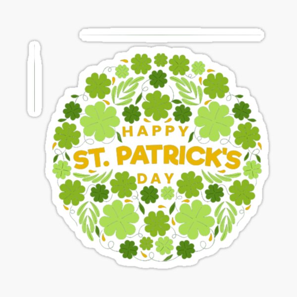 St. Patricks Day Quote Stickers - Station Stickers