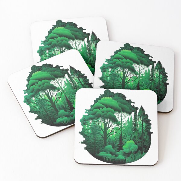 Item preview, Evergreen Enchantment Stickers designed and sold by BoomGraf.