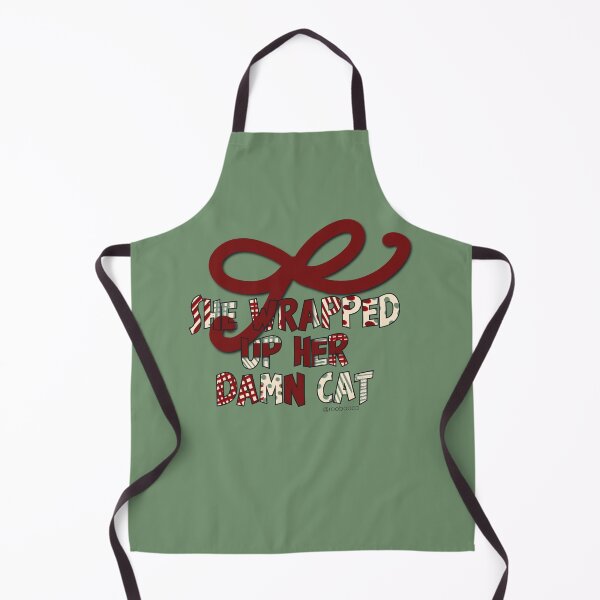 Item preview, She Wrapped Up Her Damn Cat designed and sold by RooBooCo.