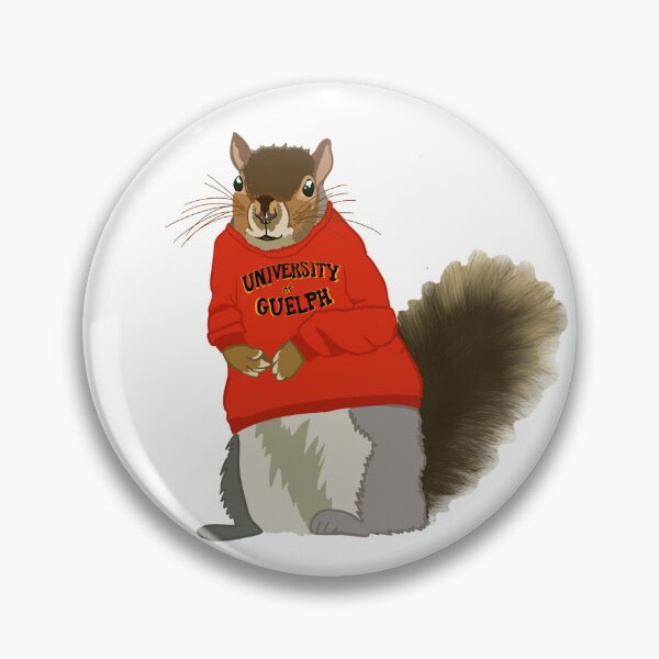 Item preview, University of Guelph squirrel  designed and sold by vive aitchison.