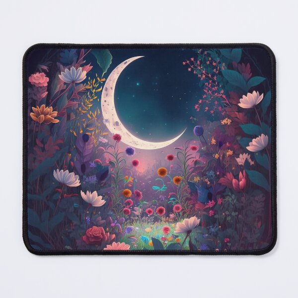 Item preview, sleepy moon garden flower floral  - Space galaxy earth Bundle Set  designed and sold by Black British  Designer - Photographer.