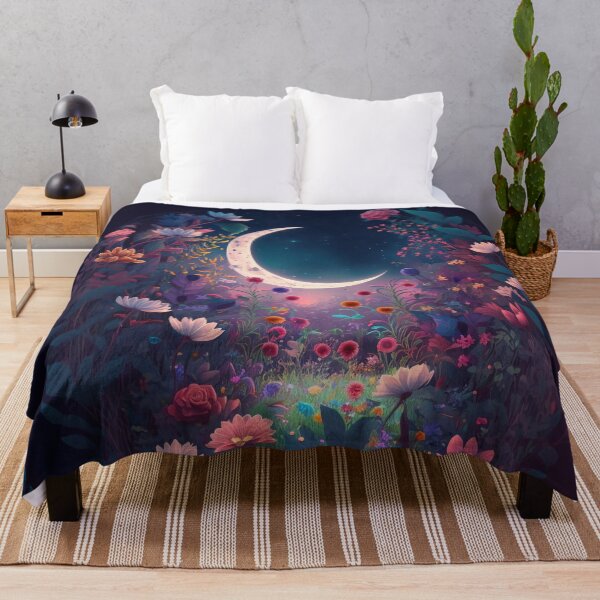 Item preview, sleepy moon garden flower floral  - Space galaxy earth Bundle Set  designed and sold by Black British  Designer - Photographer.