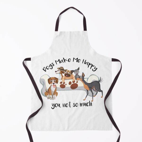Item preview, dogs make me happy designed and sold by ImMonaliza.