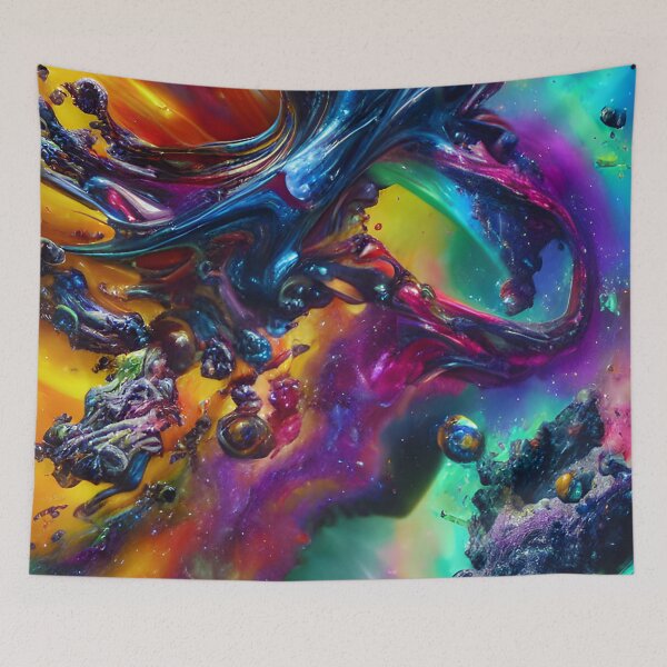 Item preview, Ink Explosion Color Explosion Rainbow Swirls designed and sold by VersoShopping.
