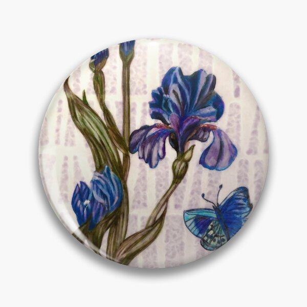 Item preview, Original lace Iris designed and sold by Alma Lee.