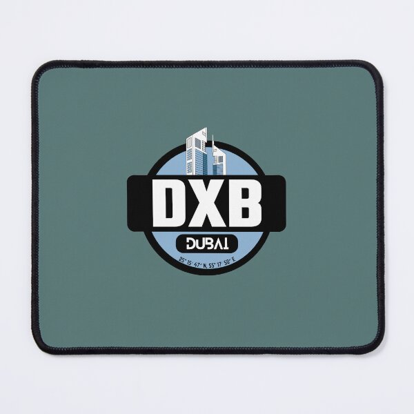 Item preview, Dubai DXB City Iconic Sticker designed and sold by LeddsoDello.