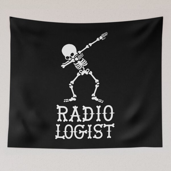 Item preview, Dab dabbing skeleton radiologist designed and sold by LaundryFactory.