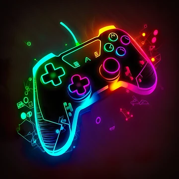 Artwork thumbnail, Abstract Art Gamer Control by MariaMagicMerch