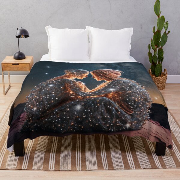 Item preview, a couple engulfed in stars and the universe designed and sold by alxndraai.