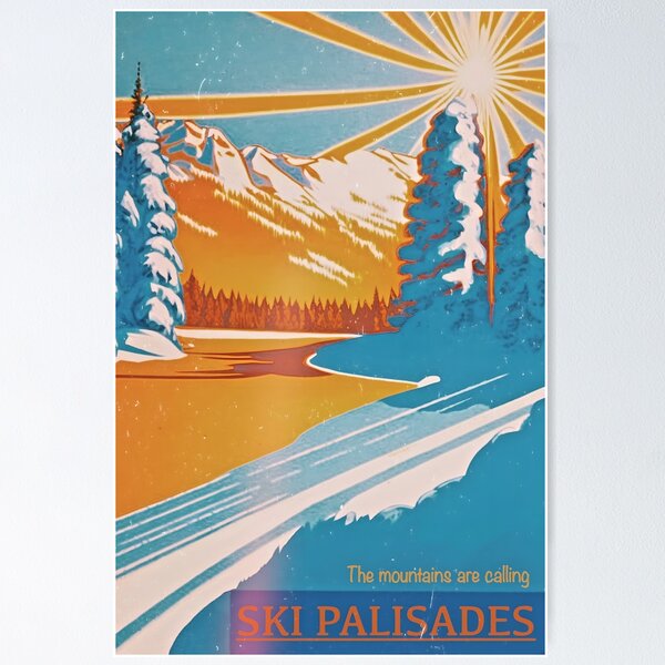 Item preview, Ski Palisades designed and sold by Artlizzard.