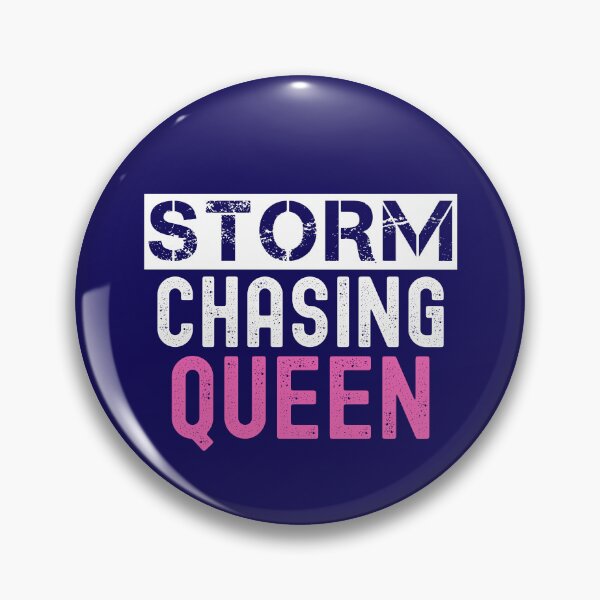 Item preview, Storm Chasing Queen Funny Storm Chaser Cute Meteorologist Gift designed and sold by SharpThreadZ.