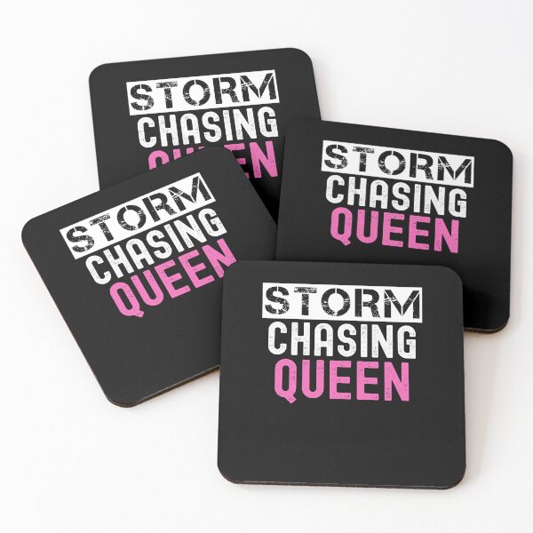 Item preview, Storm Chasing Queen Funny Storm Chaser Cute Meteorologist Gift designed and sold by SharpThreadZ.